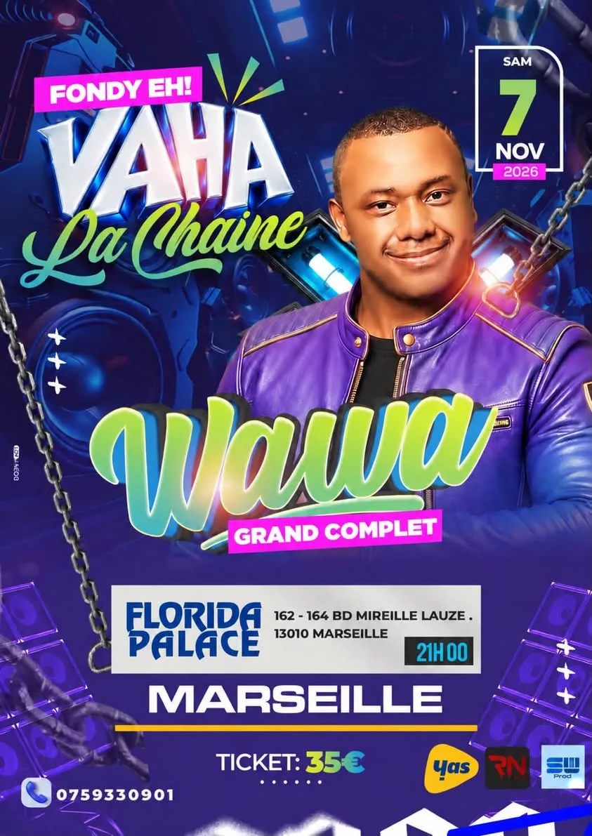 Affiche : Wawa, 25 ans de scène à Marseille